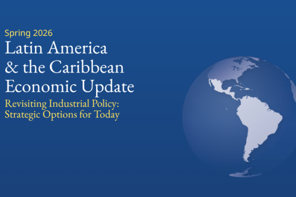América Latina enfrentará bajo crecimiento del 2.1% en 2026